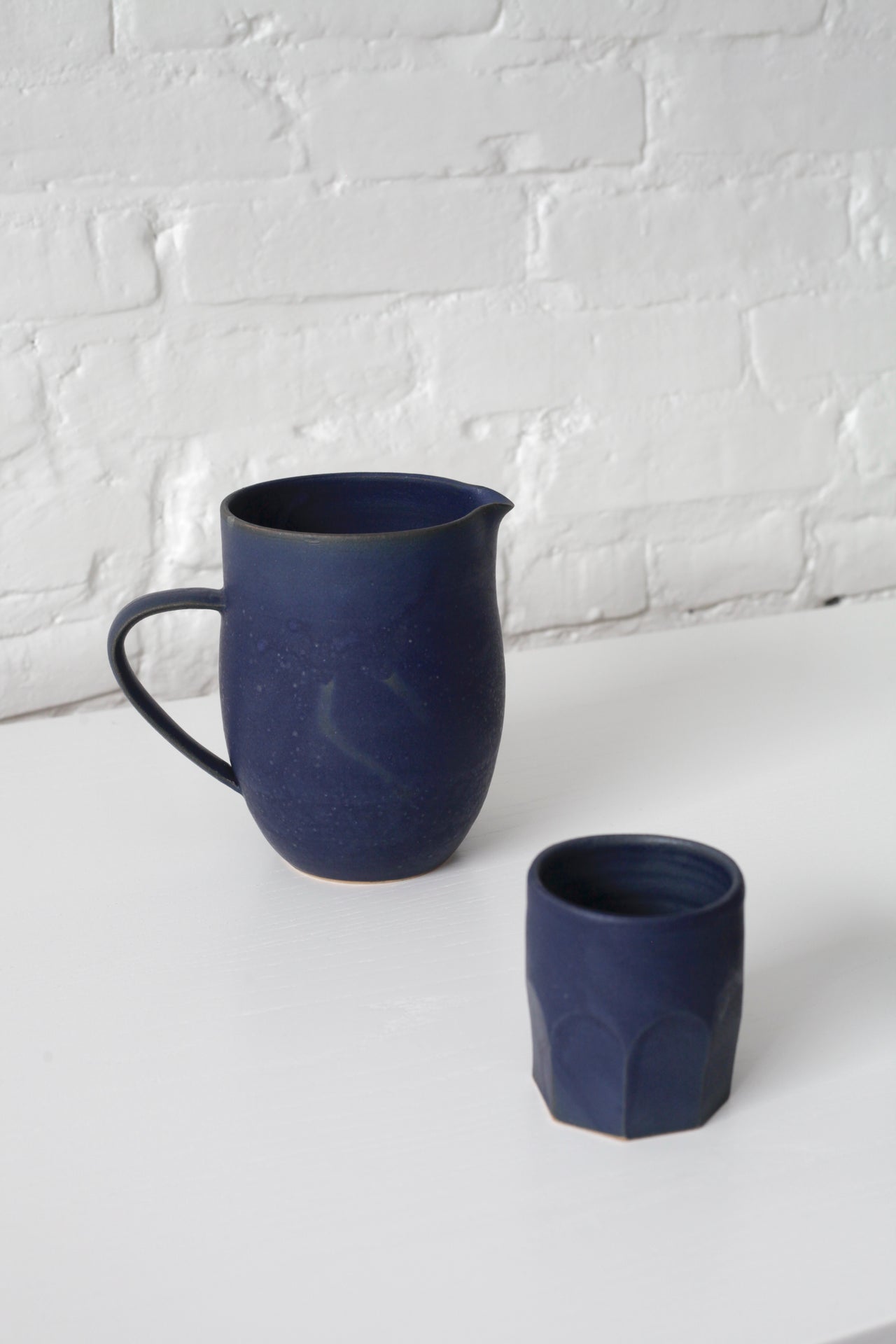 Sheldon Farmhouse Pitcher Indigo