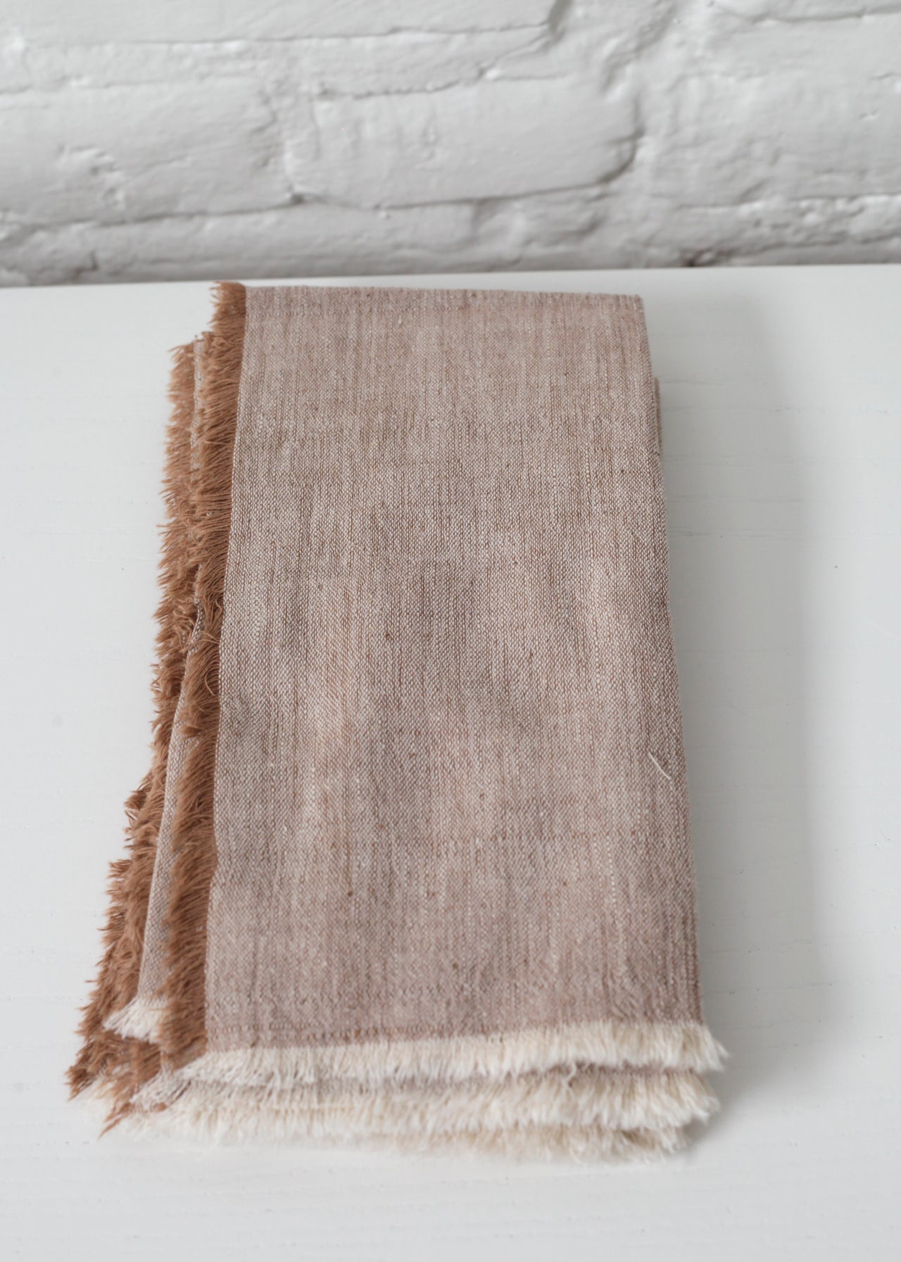 Naturally Dyed Napkin Set Cocoa