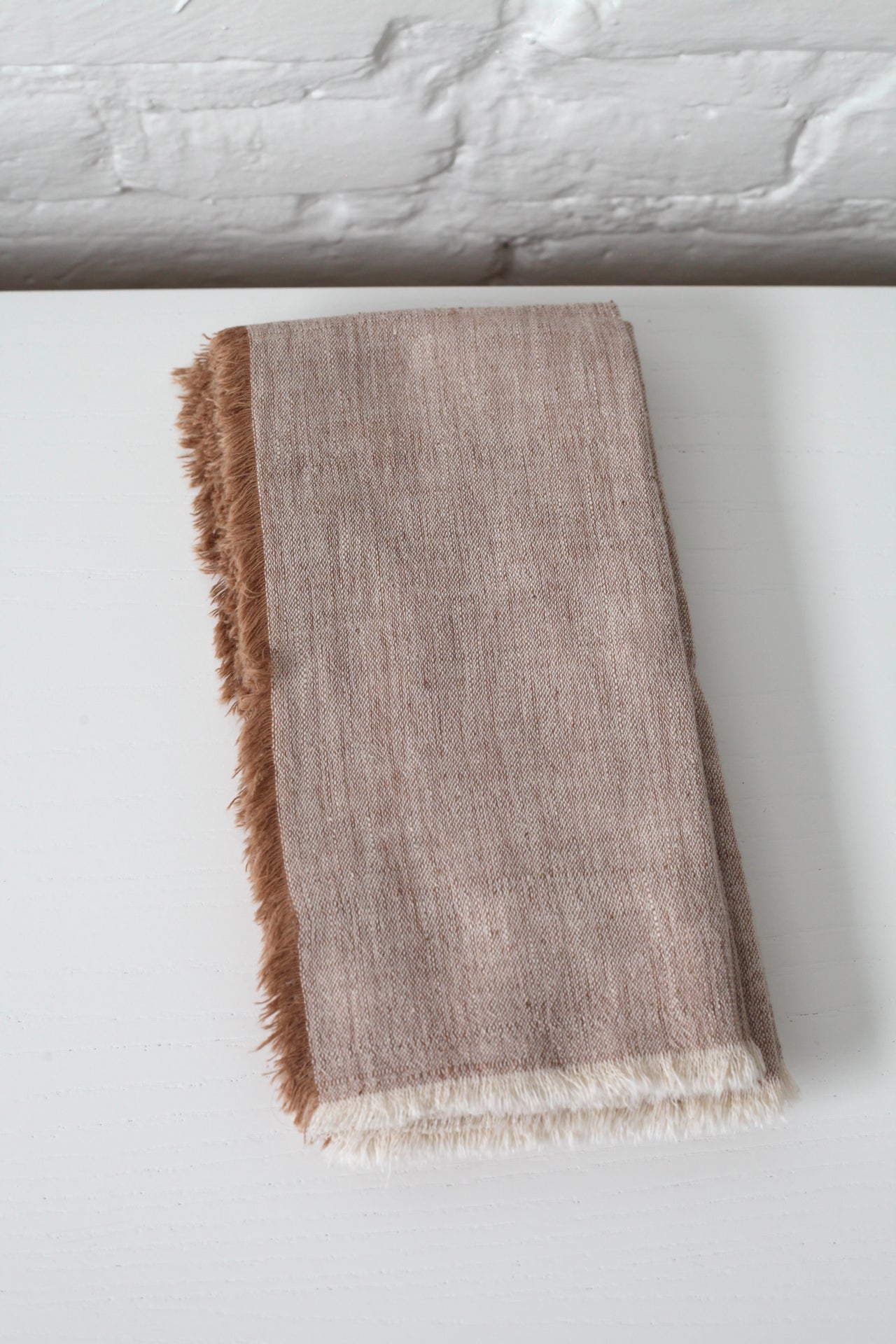 Naturally Dyed Napkin Set Cocoa