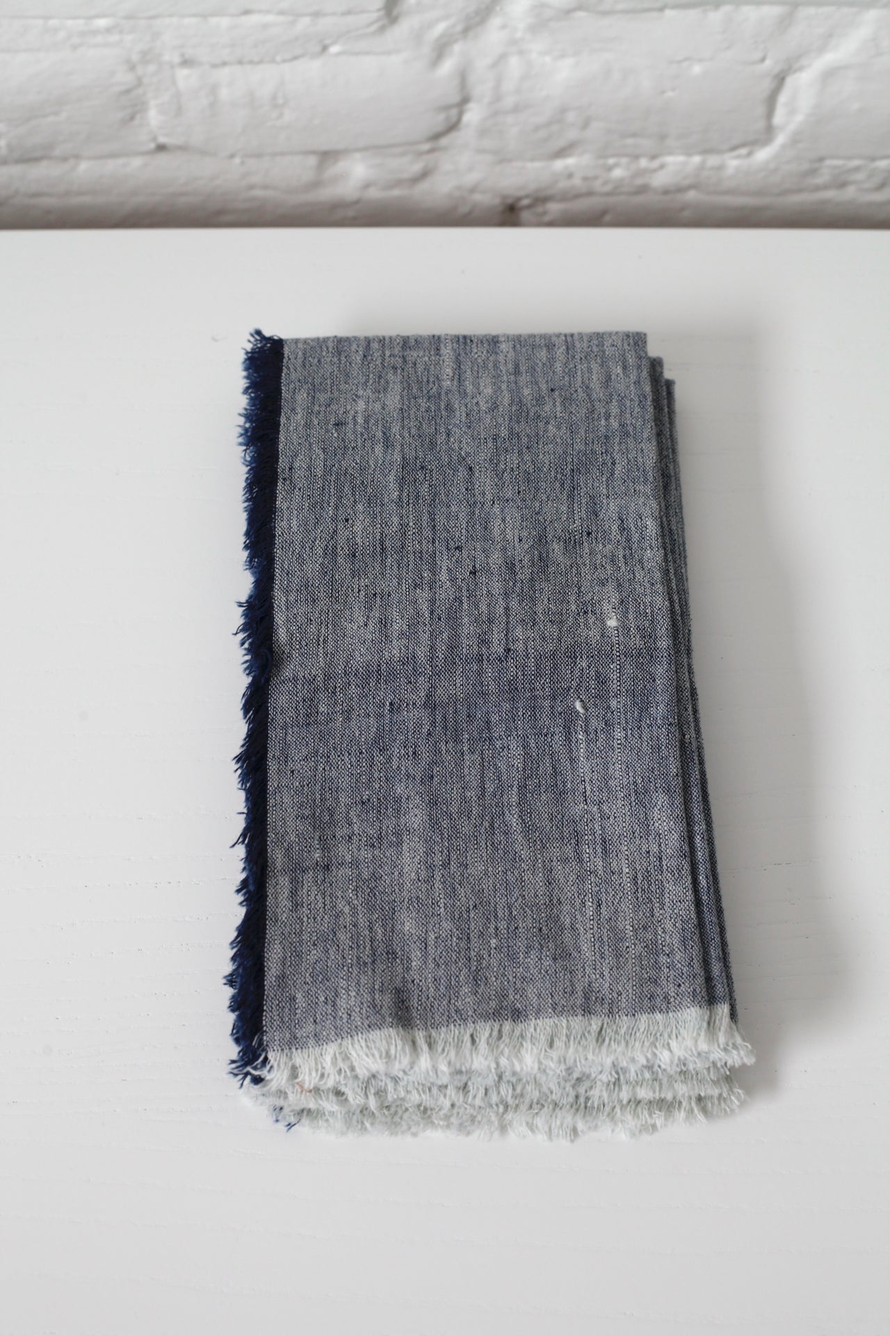 Naturally Dyed Napkin Set Indigo