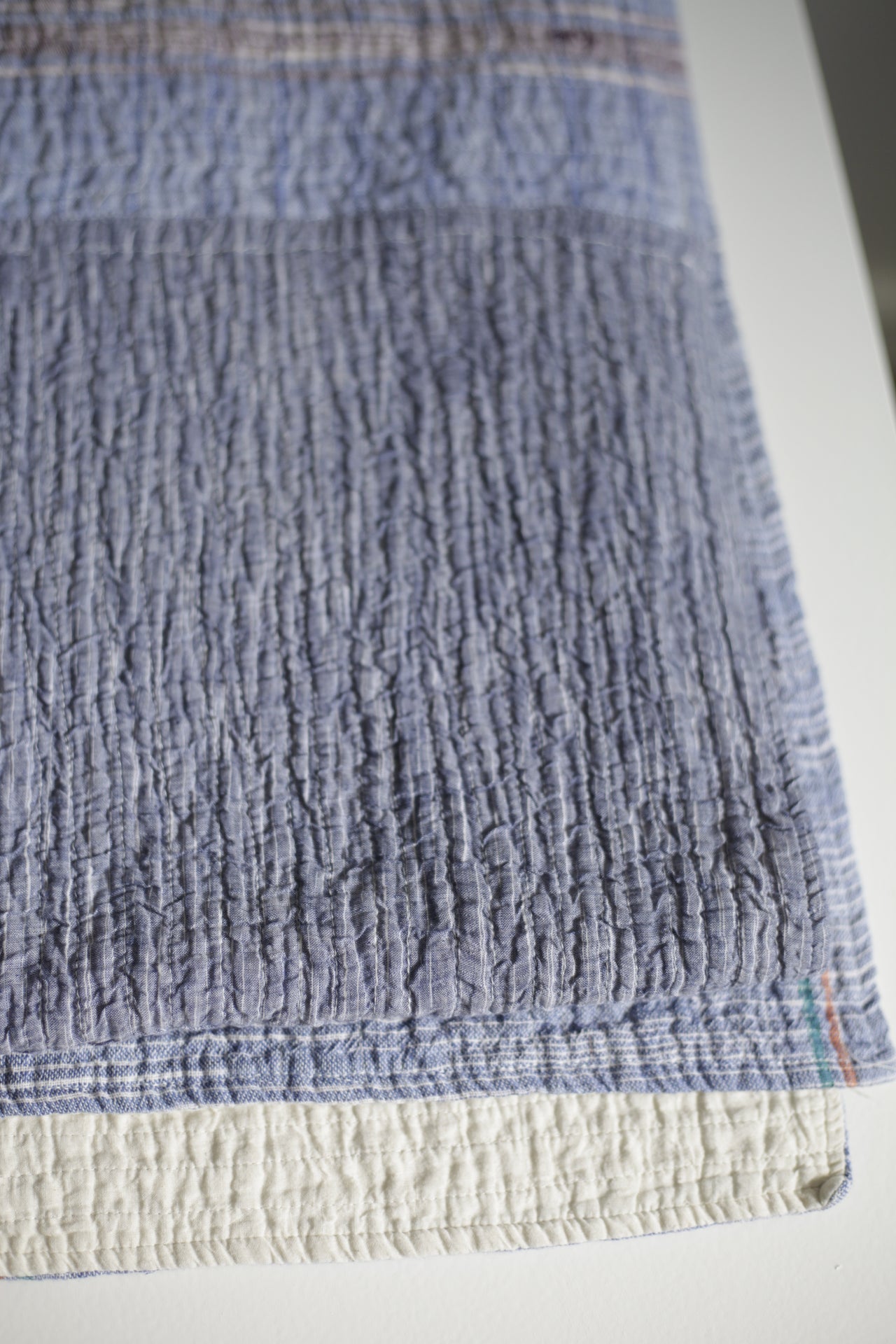 Blues Patchwork Quilt #1