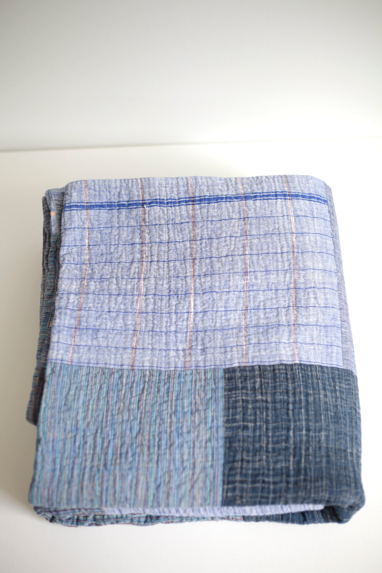 Blues Patchwork Quilt #2