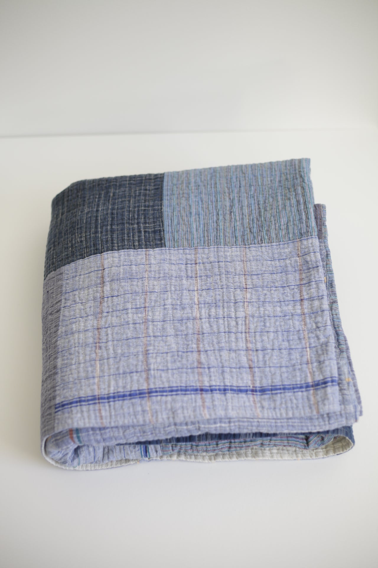 Blues Patchwork Quilt #2