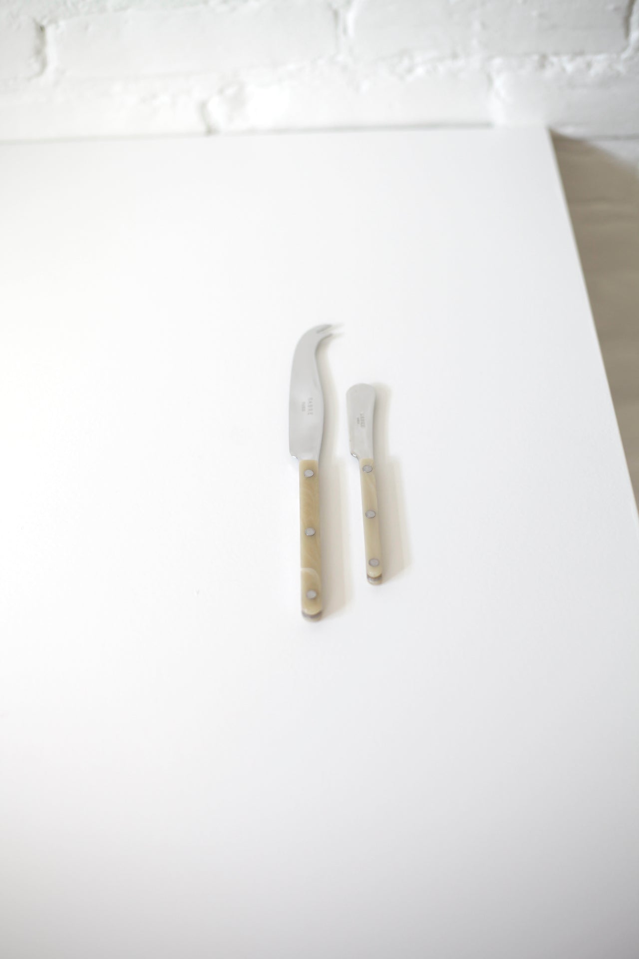 Bistro Cheese Knife Set Horn