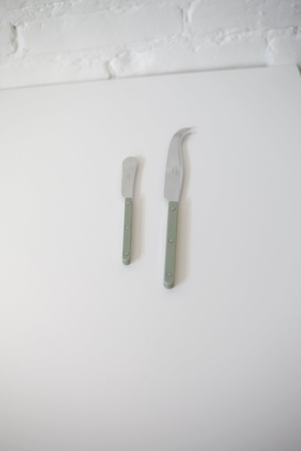 Bistro Cheese Knife Set Green