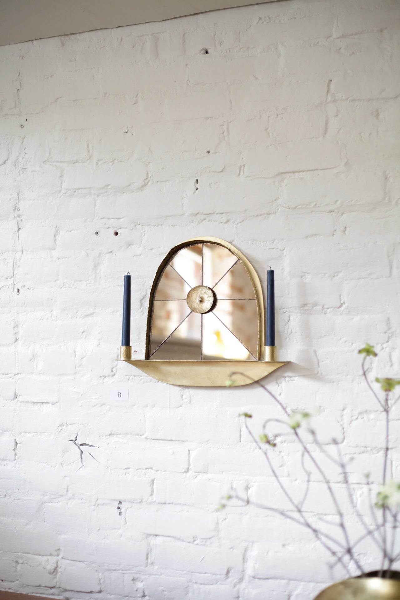 Jordan Hufnagel Segmented Candle Sconce