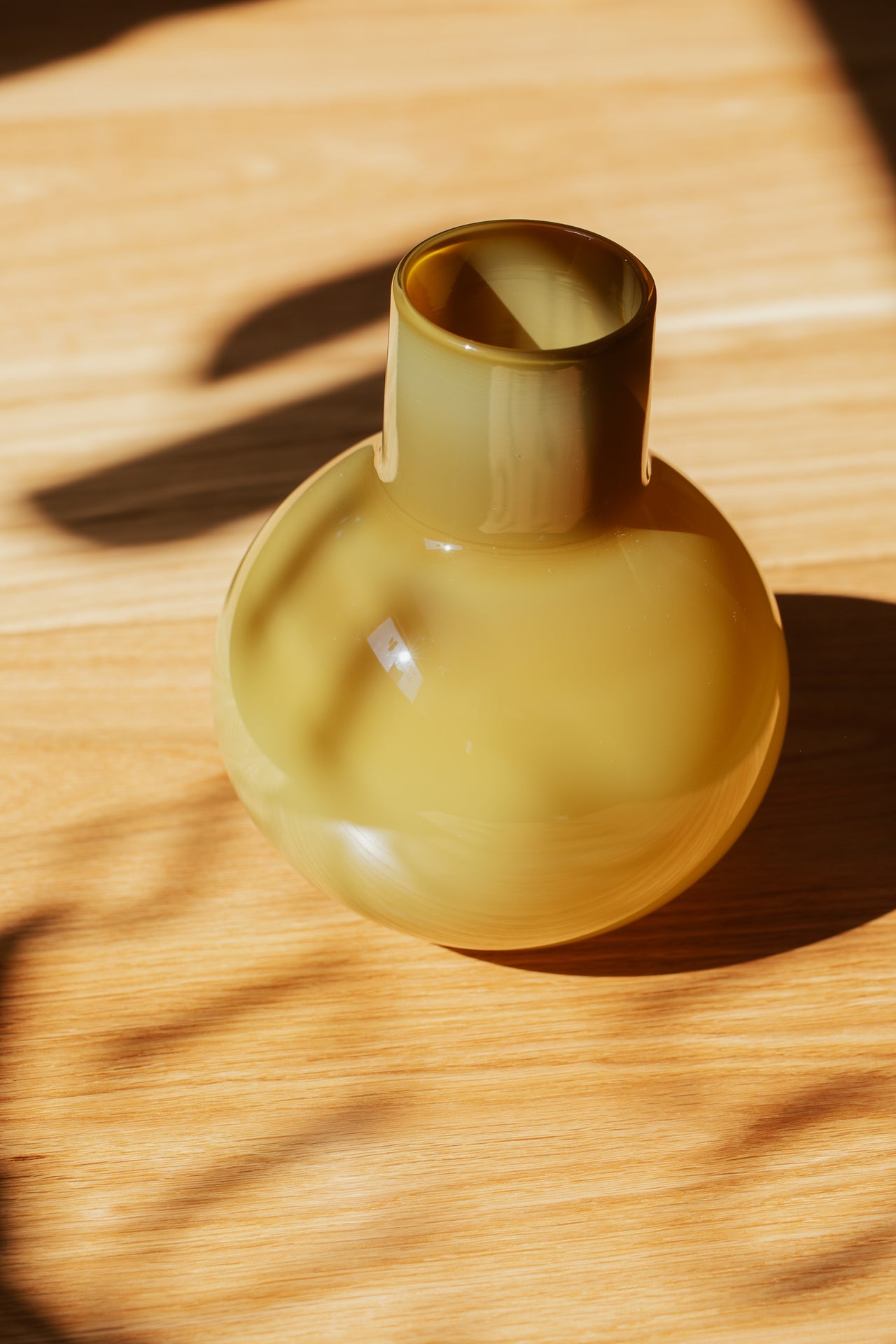 Handblown Glass Calyx Vase