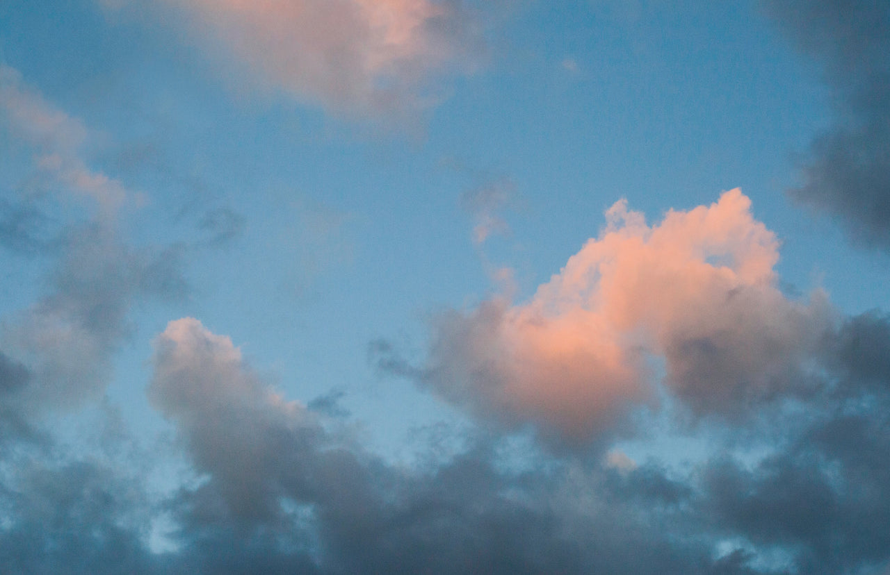 Peach Clouds by Genevieve Pierson