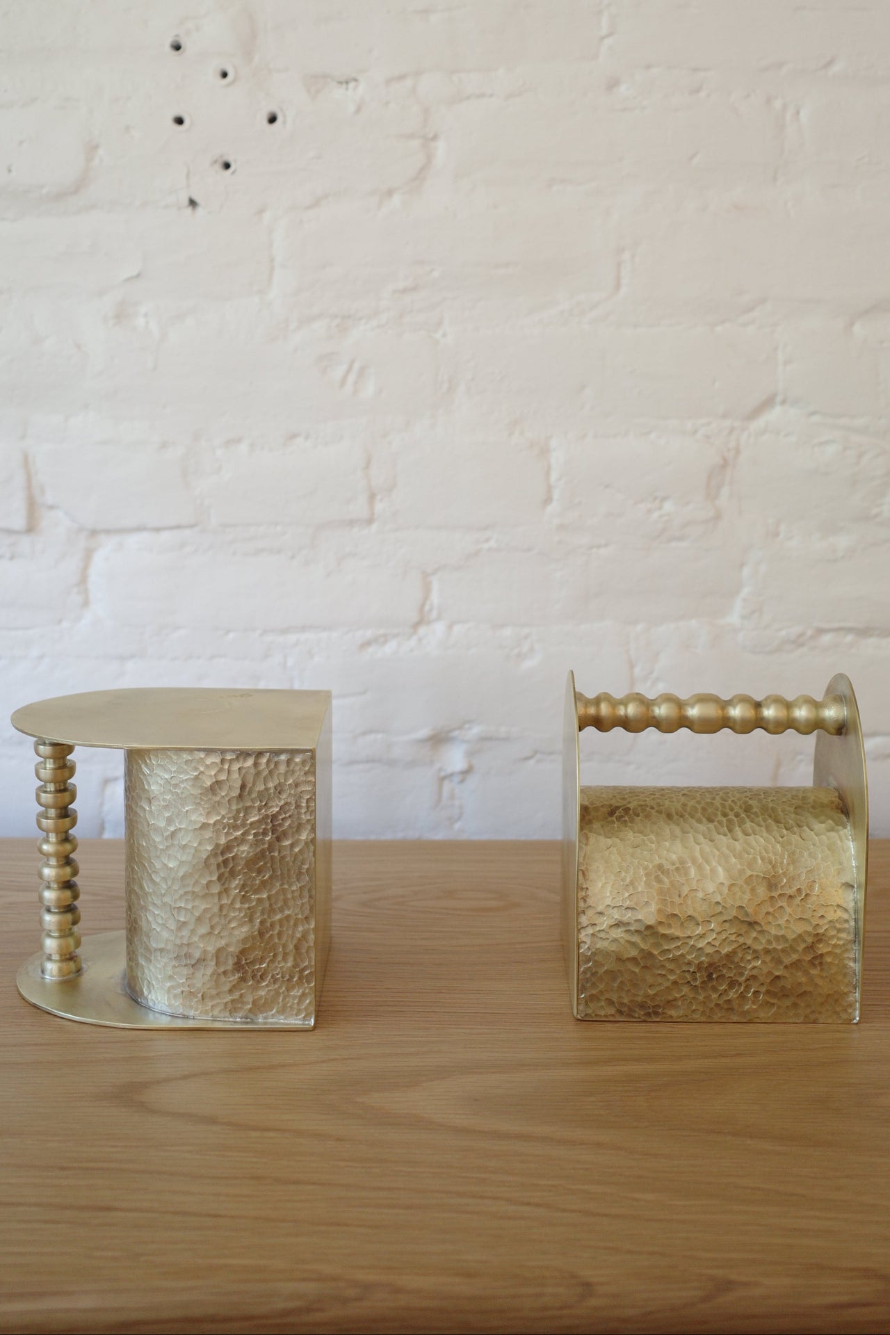 Jordan Hufnagel Brass Bookends