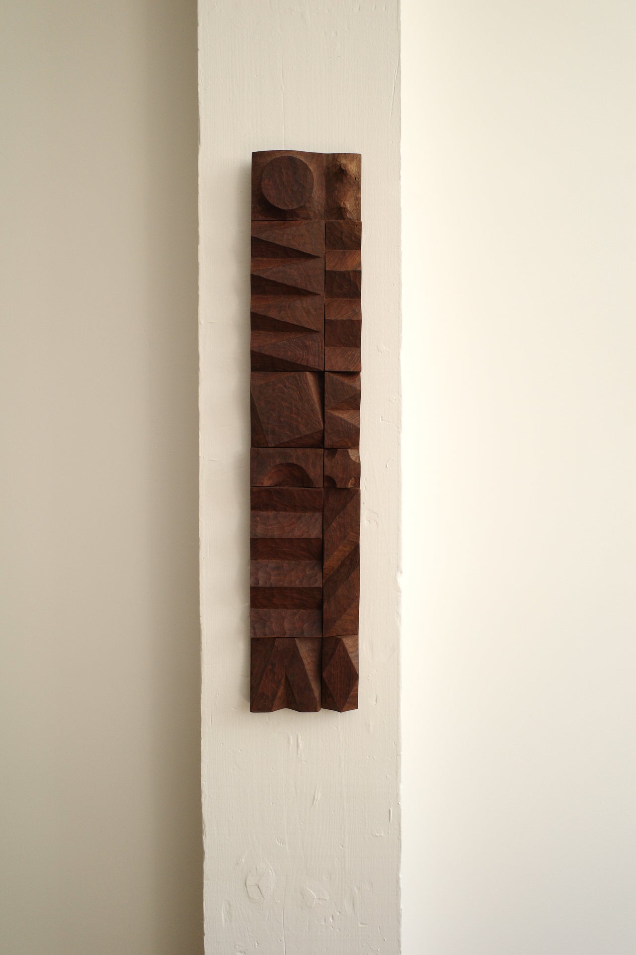 Adam Zeek Walnut Sculpture 1